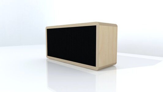 Speaker bluetooth beige