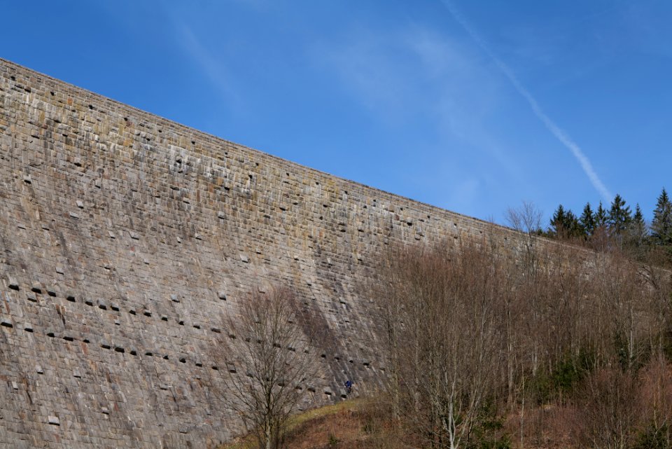Schwarzenbachtalsperre dam 2020-03-15 17