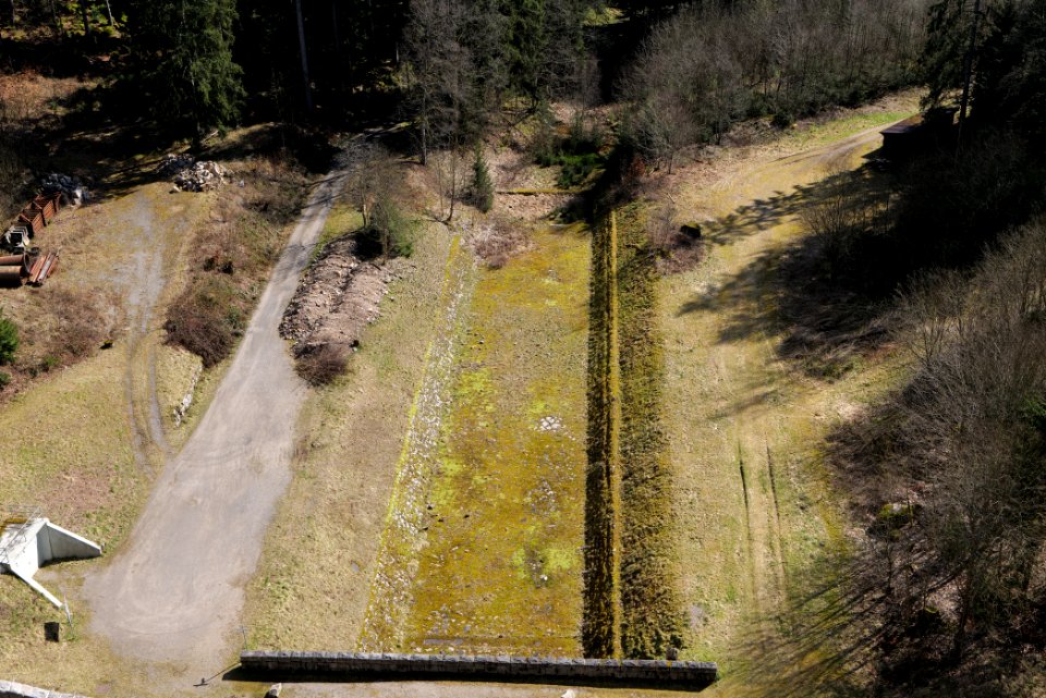 Schwarzenbachtalsperre dam 2020-03-15 05