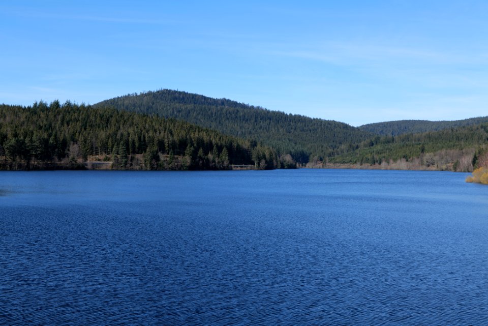 Schwarzenbachtalsperre from dam 2020-03-15 06