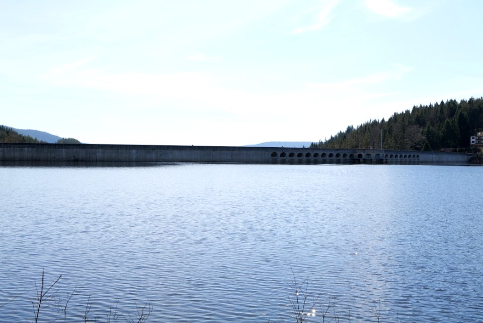 Schwarzenbachtalsperre dam 2020-03-15 02