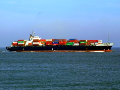 Sci Vijay p1 approaching Port of Rotterdam, Holland 08-Apr-2007