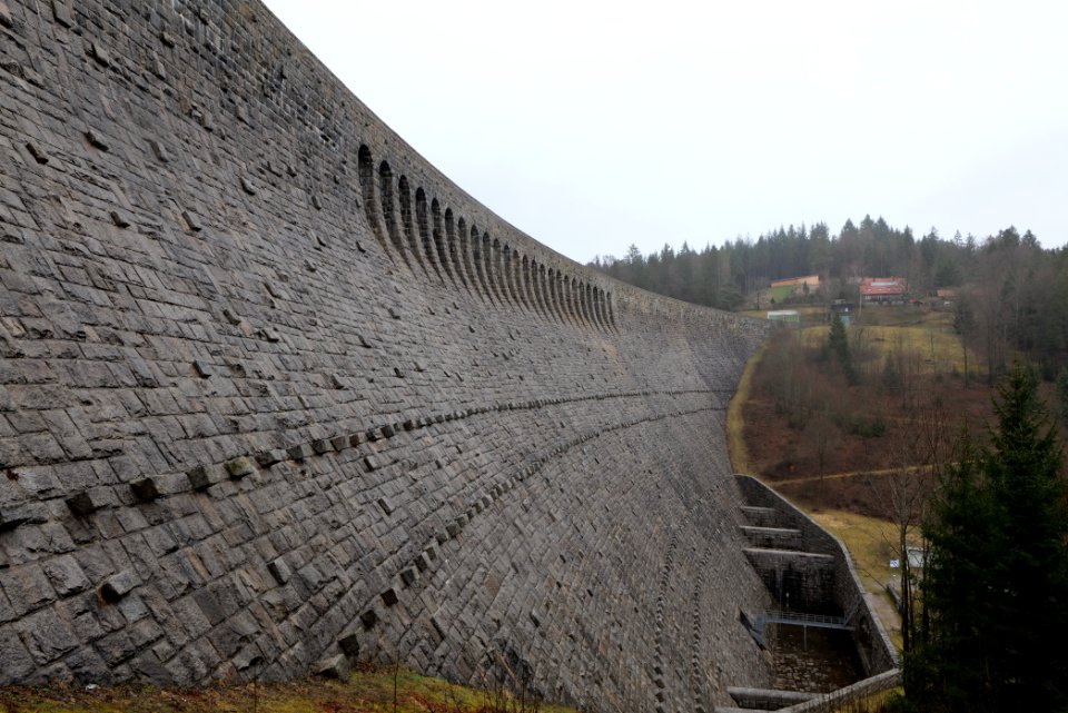Schwarzenbachtalsperre dam 2020-03-10 20