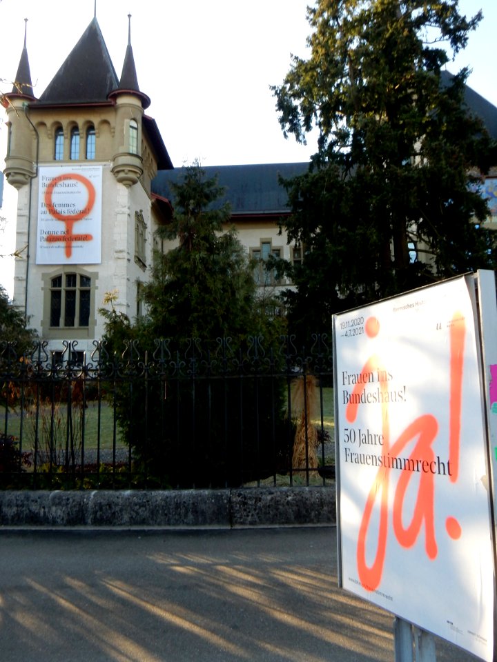 Schweiz - 50 Jahre Frauenstimmrecht - Bernisches Historisches Museum