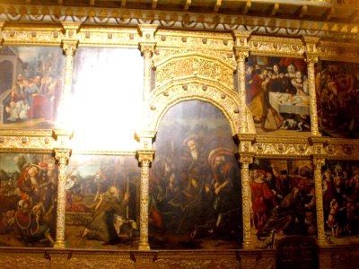 Santo Domingo de la Calzada - Catedral, retablo de Santo Domingo