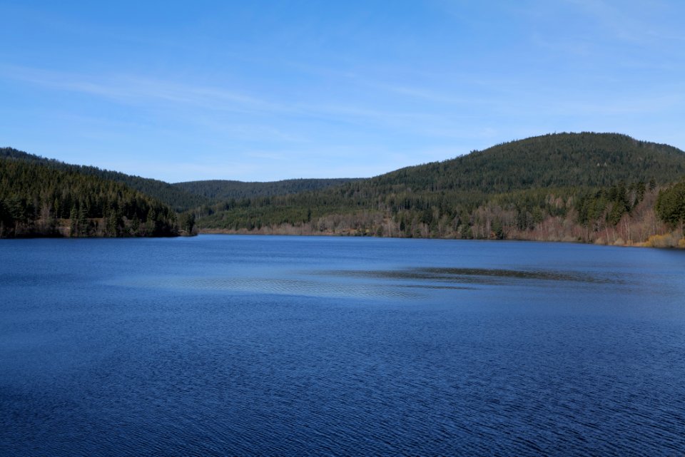 Schwarzenbachtalsperre from dam 2020-03-15 14