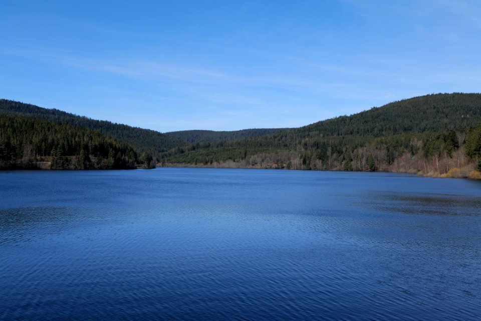 Schwarzenbachtalsperre from dam 2020-03-15 13