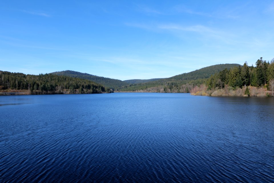 Schwarzenbachtalsperre from dam 2020-03-15 08