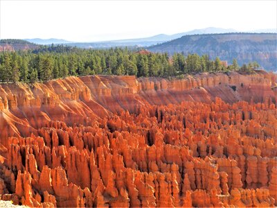 Sunrise red sandstone hiking