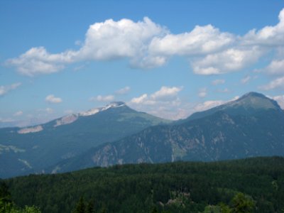 Schwarzhorn und Weißhorn vom Trudner Horn 2