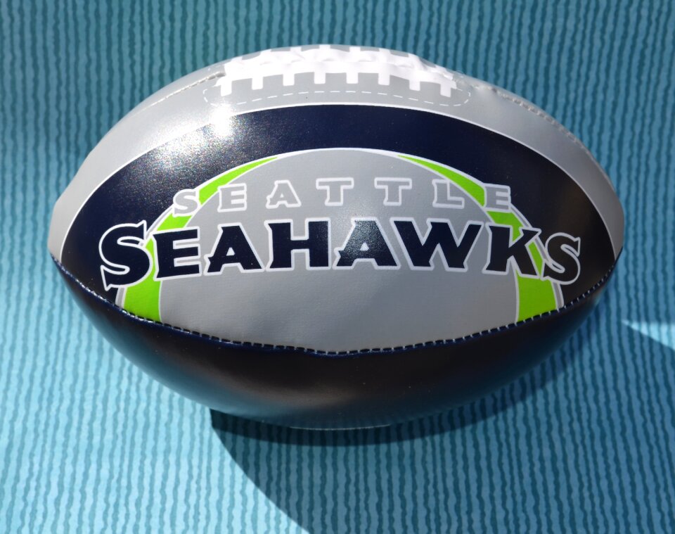 Logo football background