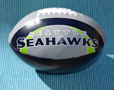 Logo football background