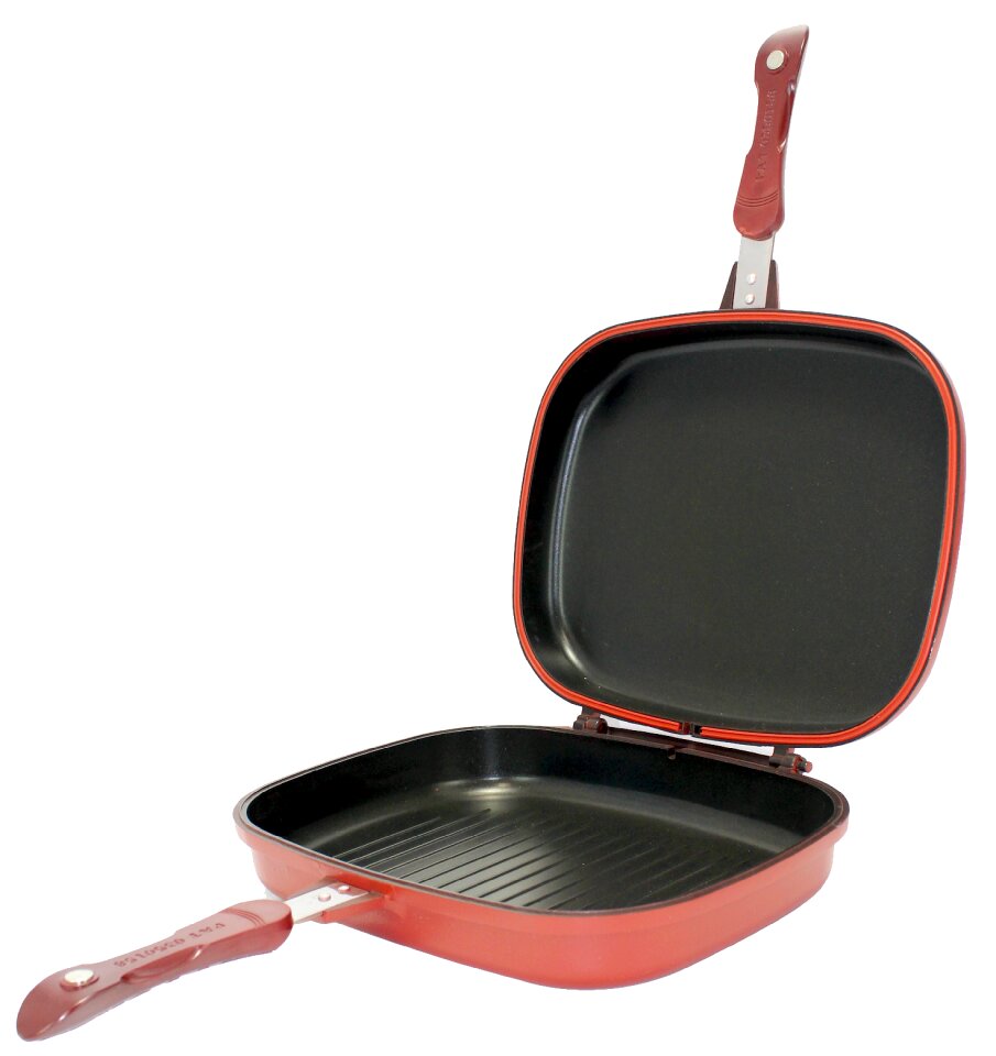 Pan double pan utensil