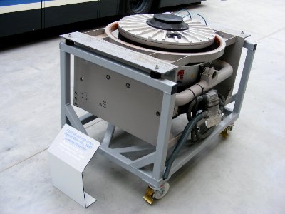 Schwungradspeicher (Magnet Motor), Bj. 1989 - Exponat im MVG Museum