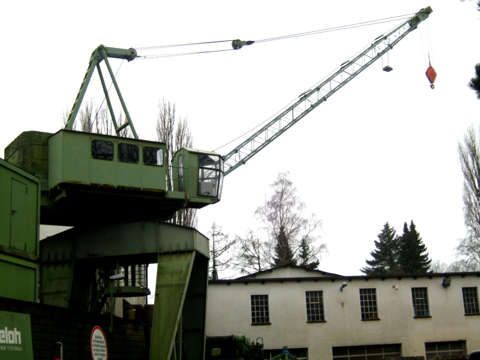 Schwerlastkran in Rönneburg