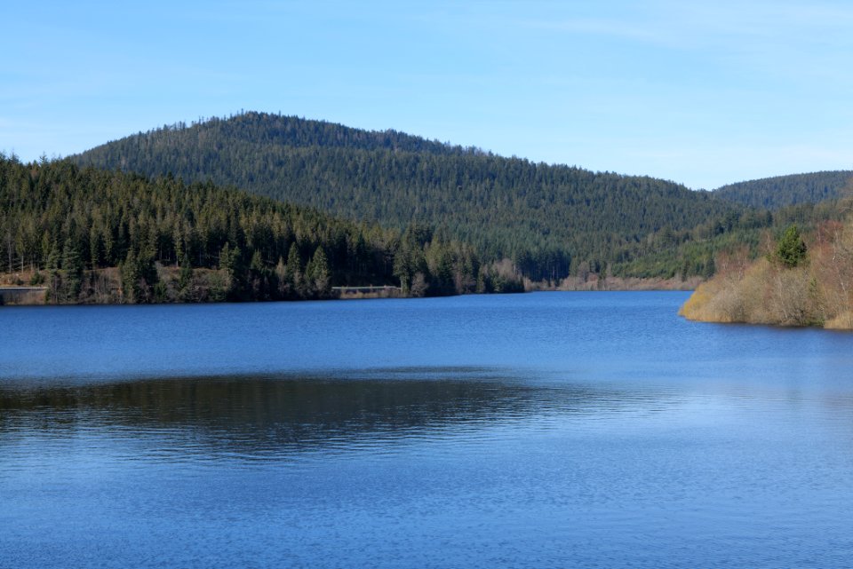 Schwarzenbachtalsperre from dam 2020-03-15 02