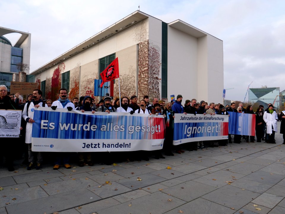 Scientists for Future protest Berlin 2019-11-15 15