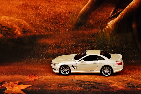 Sports car sporty chic