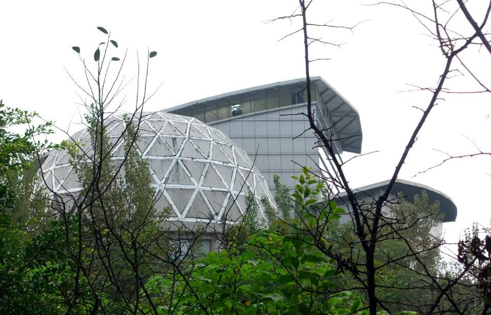 Science building - Chengdu Botanical Garden - Chengdu, China - DSC03504