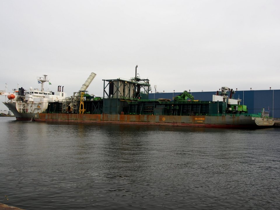 SEAHORSE (ship, 1983), IMO 8213744 - Pipe Burying Vessel, Port of Amsterdam pic3