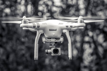 Drone flying phantom photo