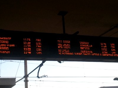 Sciopero Trenord 18 gennaio 2013, stazione Milano Greco Pirelli 01