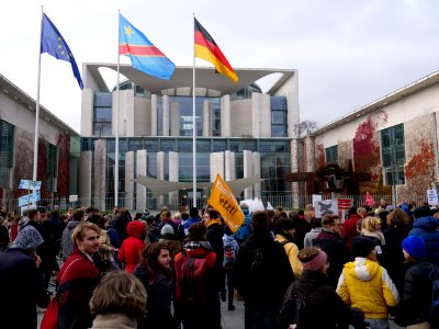 Scientists and Fridays for Future in front of the chancellery 2019-11-15 32