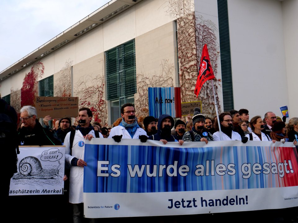 Scientists for Future protest Berlin 2019-11-15 14
