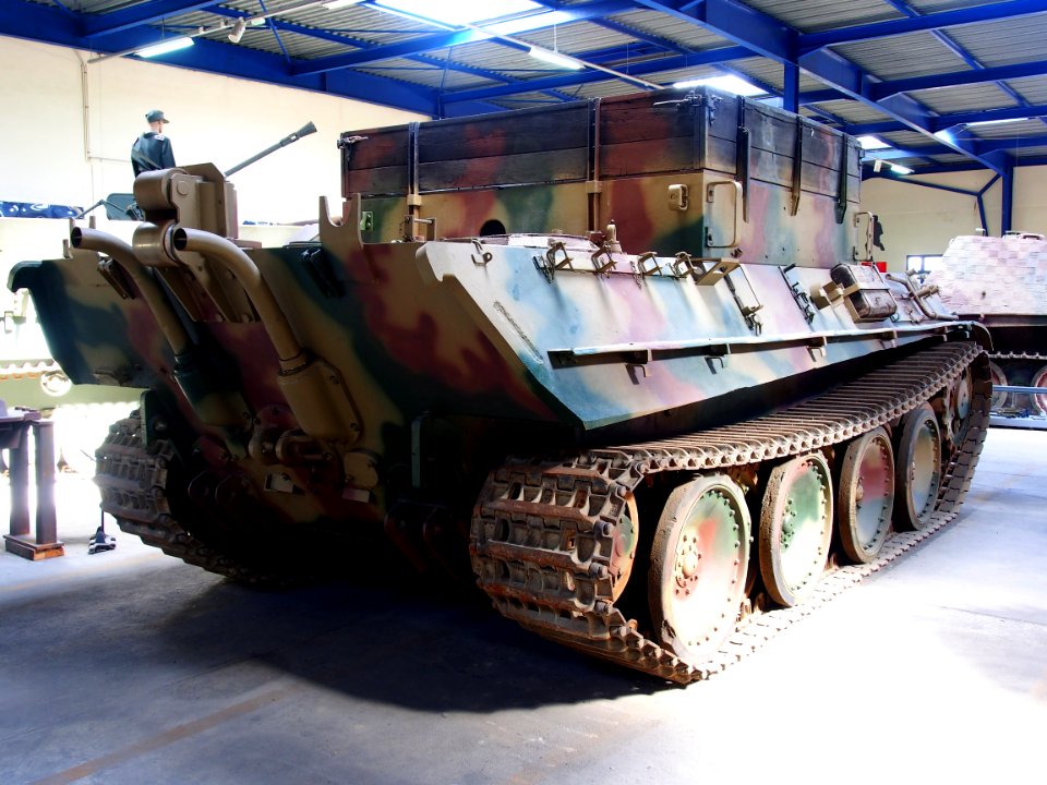 SdKfz 179 Bergepanther, Musée des Blindés, France, pic-5