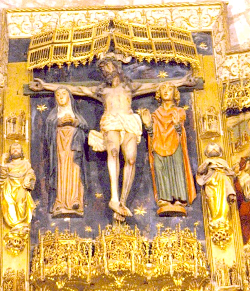 Santillana del Mar - Colegiata de Santa Juliana, iglesia 19b