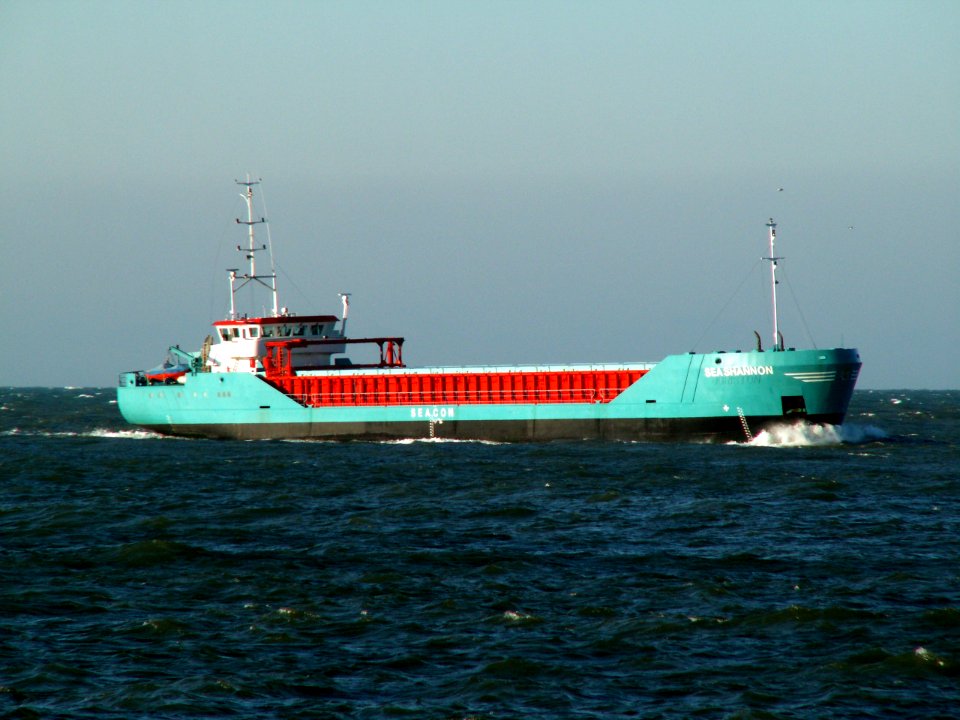 Sea Shannon approaching Port of Rotterdam