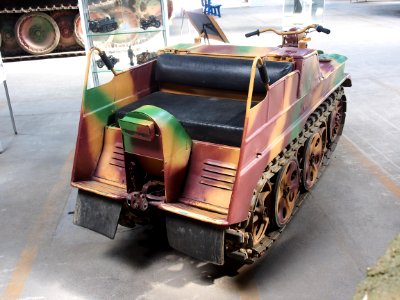 SdKfz 2 Kettenkrad in the Musée des Blindés, France, pic-3