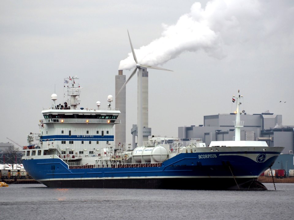Scorpius IMO 9318228 in de Hornhaven, Port of Amsterdam, pic2
