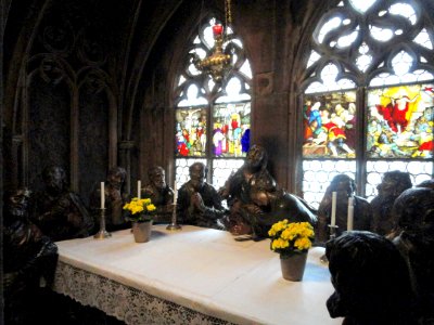 Sculpture in Freiburg Minster - DSC06673