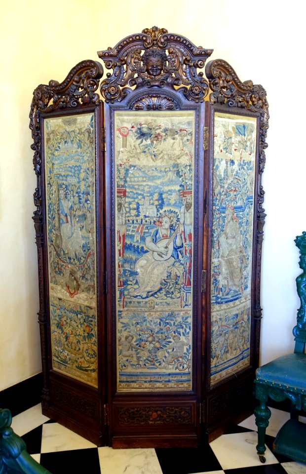 Screen - Breakfast room - Cà d'Zan - John and Mable Ringling Museum of Art - Sarasota, FL - DSC00288