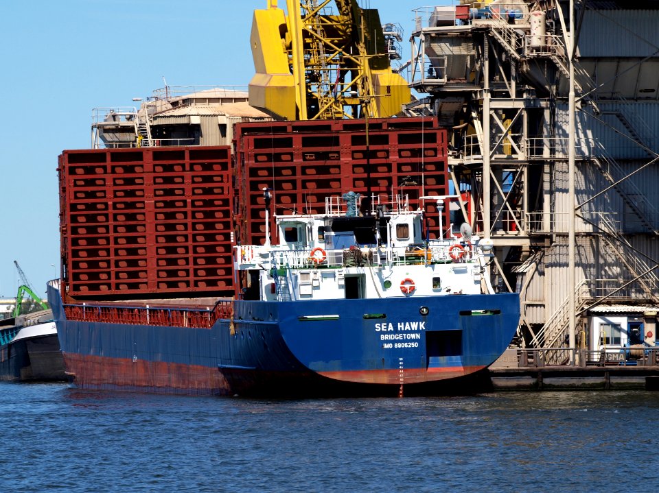 Sea Hawk, registered at Bridgetown, IMO 8906250