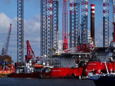 Seajacks Hydra (ship, 2014) IMO 9669093 Port of Amsterdam