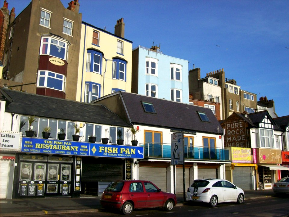 Sea-front buildings, Scarborough 2
