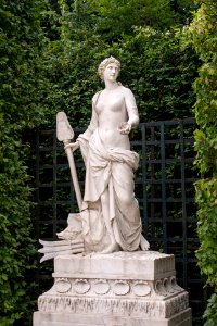 Sculptures in the park of Versailles-3
