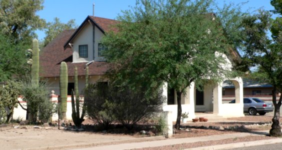 Schwalen-Gomez house (Tucson) from SE 1