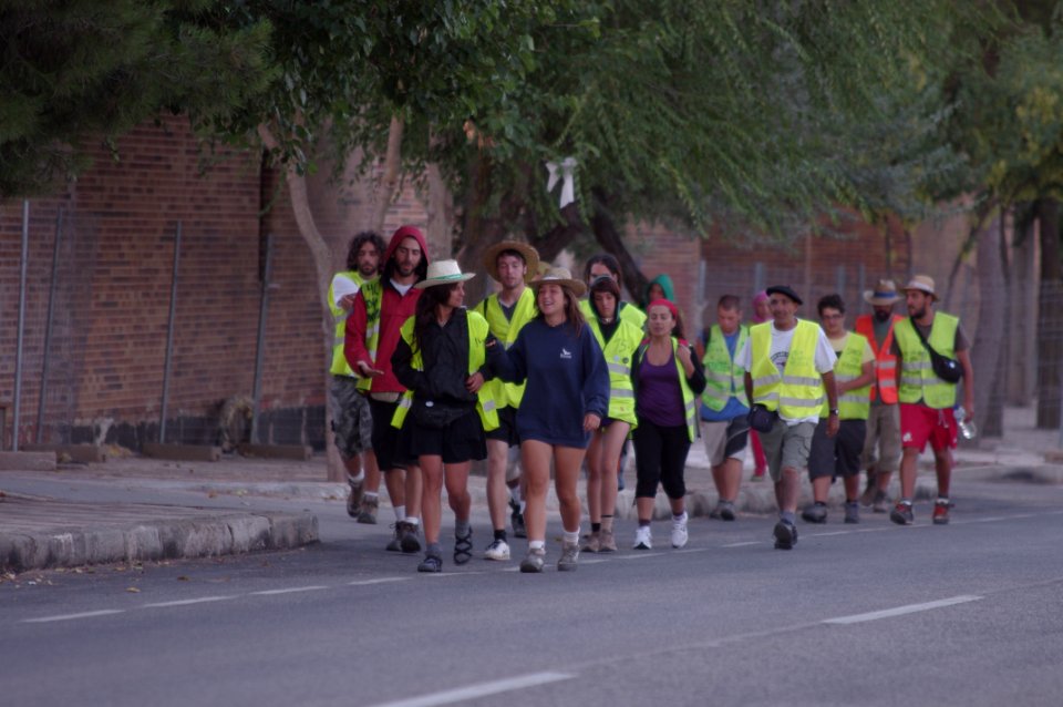 Se inicia la marcha 021