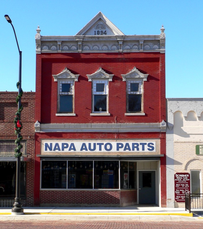 Scribner, Nebraska NAPA bldg