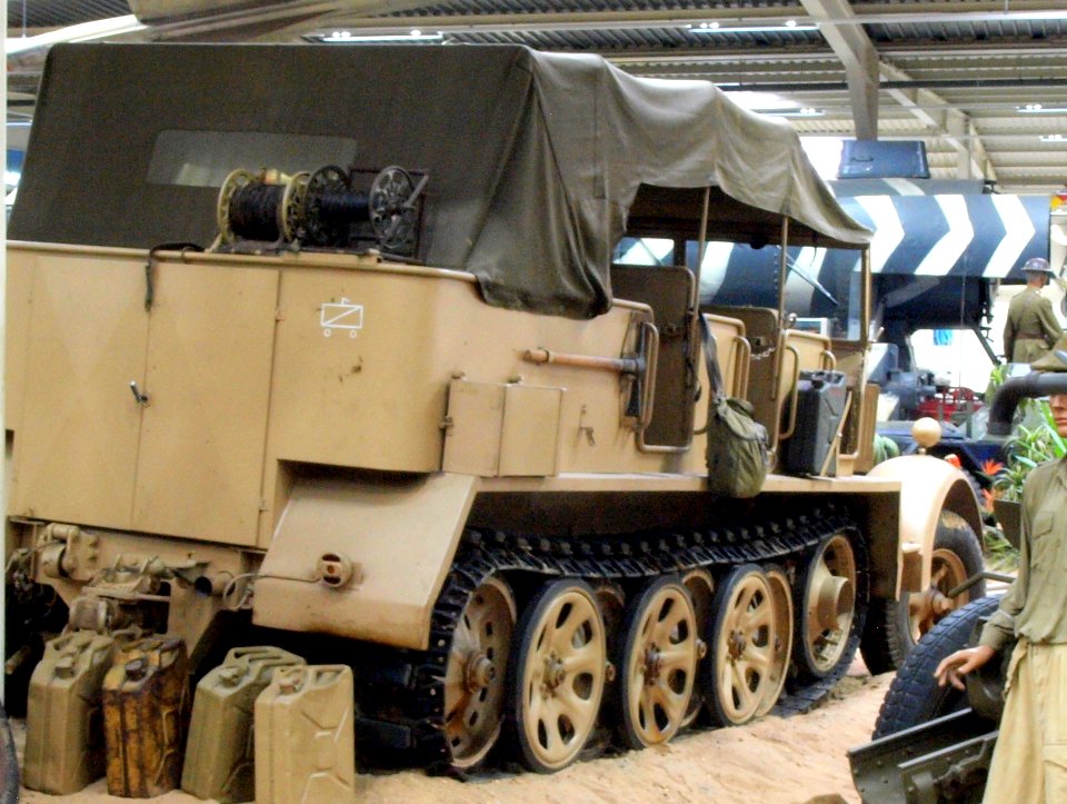 SdKfz7 Halftrack at Sinsheim