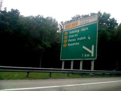 Seafeild Interchange (Exit 603)