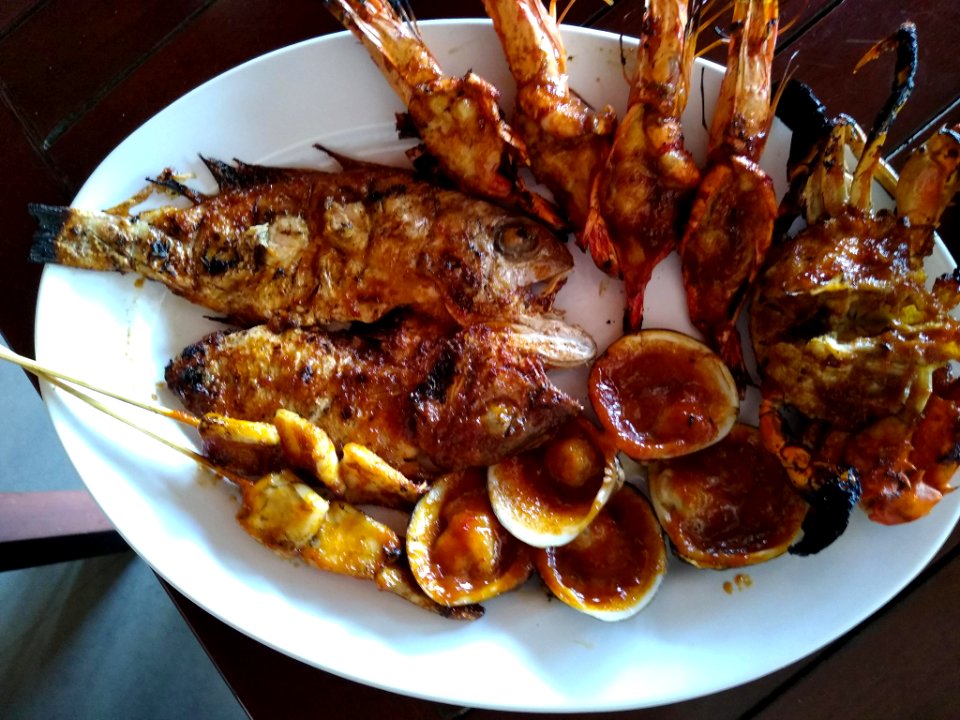 Seafood in Jimbaran