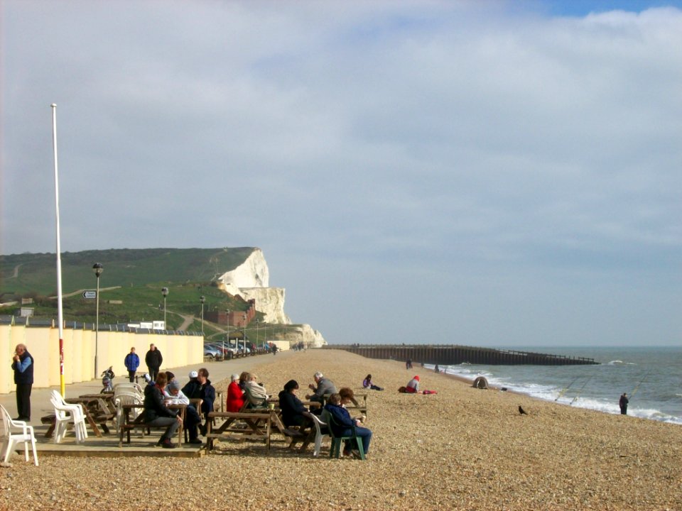 Seaford beach looking East
