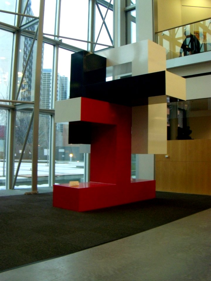 Sculpture in Winnipeg's Millennium Library
