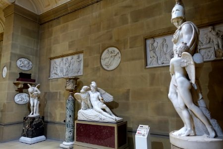 Sculpture Gallery, Chatsworth House - Derbyshire, England - DSC03467