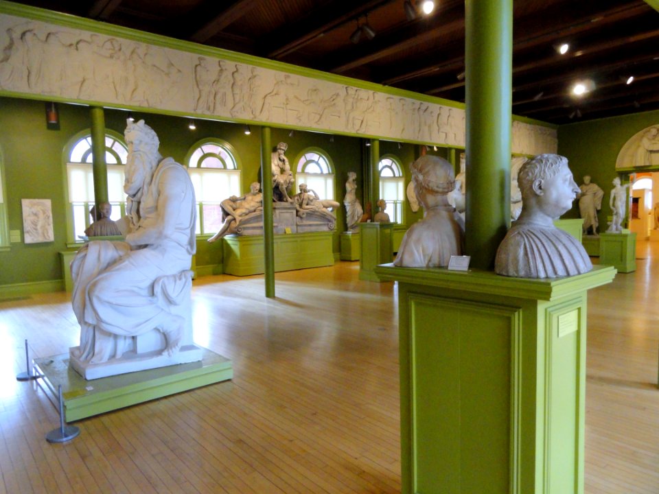 Sculpture Hall - Plaster Cast Collection - George Walter Vincent Smith Art Museum - DSC03642