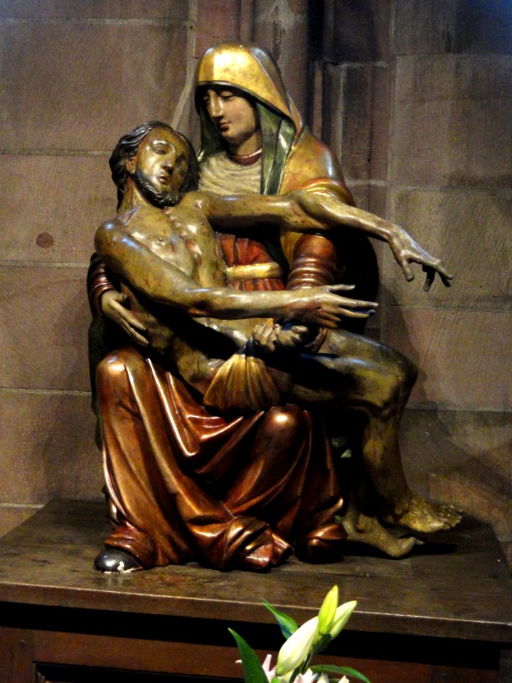 Sculpture in Freiburg Minster - DSC06682